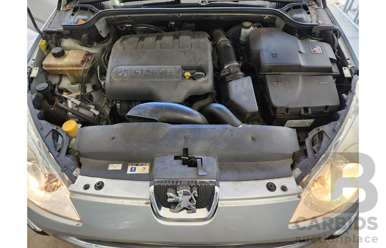 01/2007 Peugeot 407 ST HDi Touring Executive MY06 UPGRADE 4d Wagon Silver 2.0L