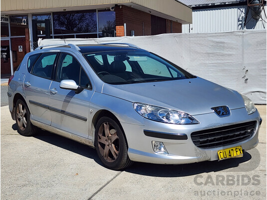 01/2007 Peugeot 407 ST HDi Touring Executive MY06 UPGRADE 4d Wagon Silver 2.0L