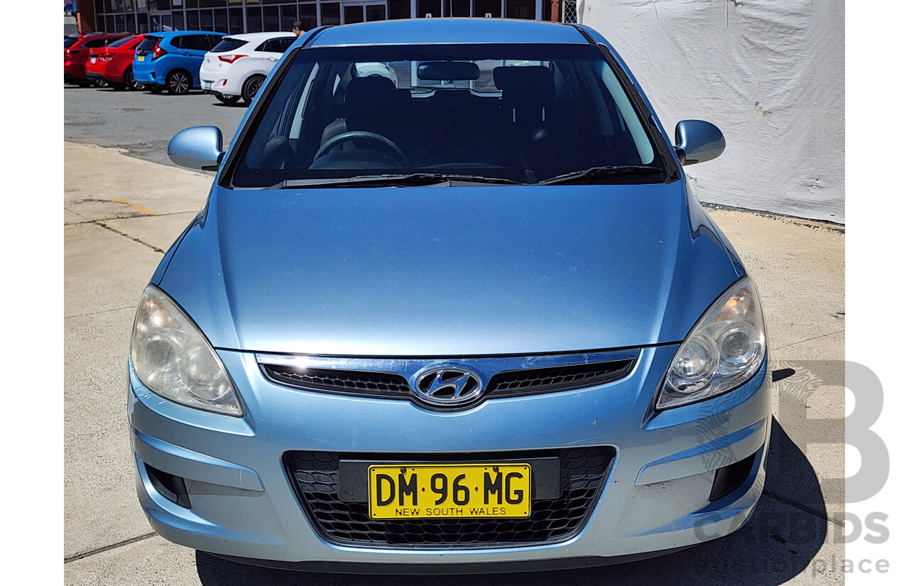 07/2009 Hyundai i30 SX FD MY09 5d Hatchback Blue 2.0L