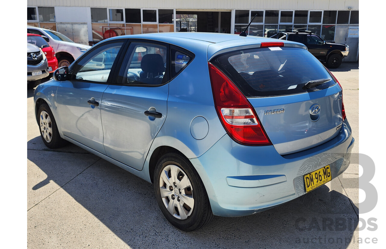 07/2009 Hyundai i30 SX FD MY09 5d Hatchback Blue 2.0L