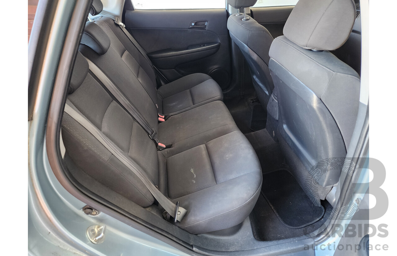 07/2009 Hyundai i30 SX FD MY09 5d Hatchback Blue 2.0L
