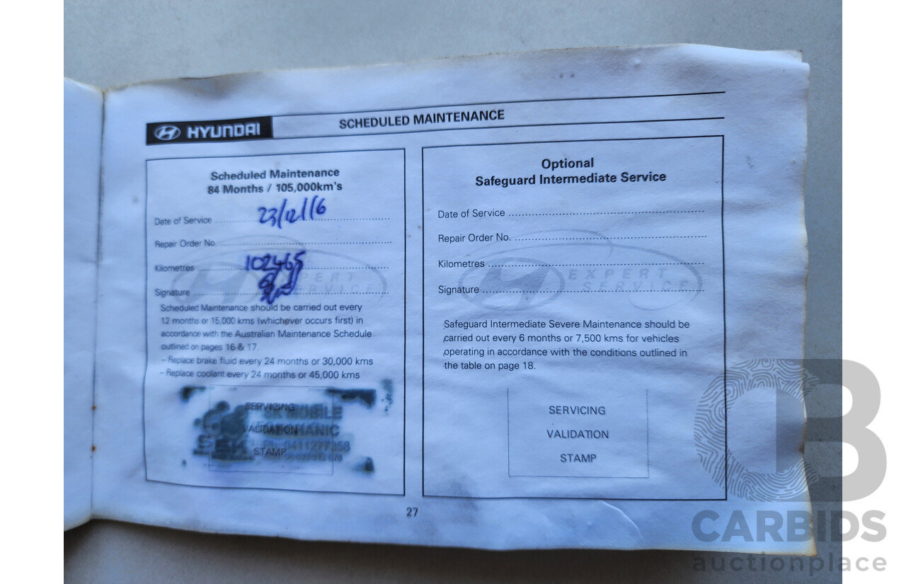 07/2009 Hyundai i30 SX FD MY09 5d Hatchback Blue 2.0L