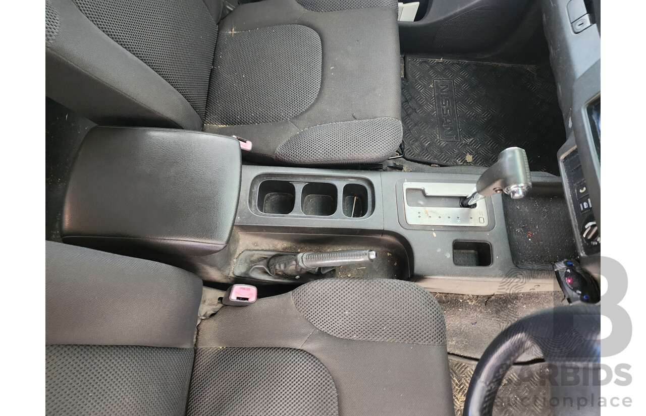 03/2008 Nissan Navara ST-X (4x4) D40 Dual Cab P/Up White 2.5L