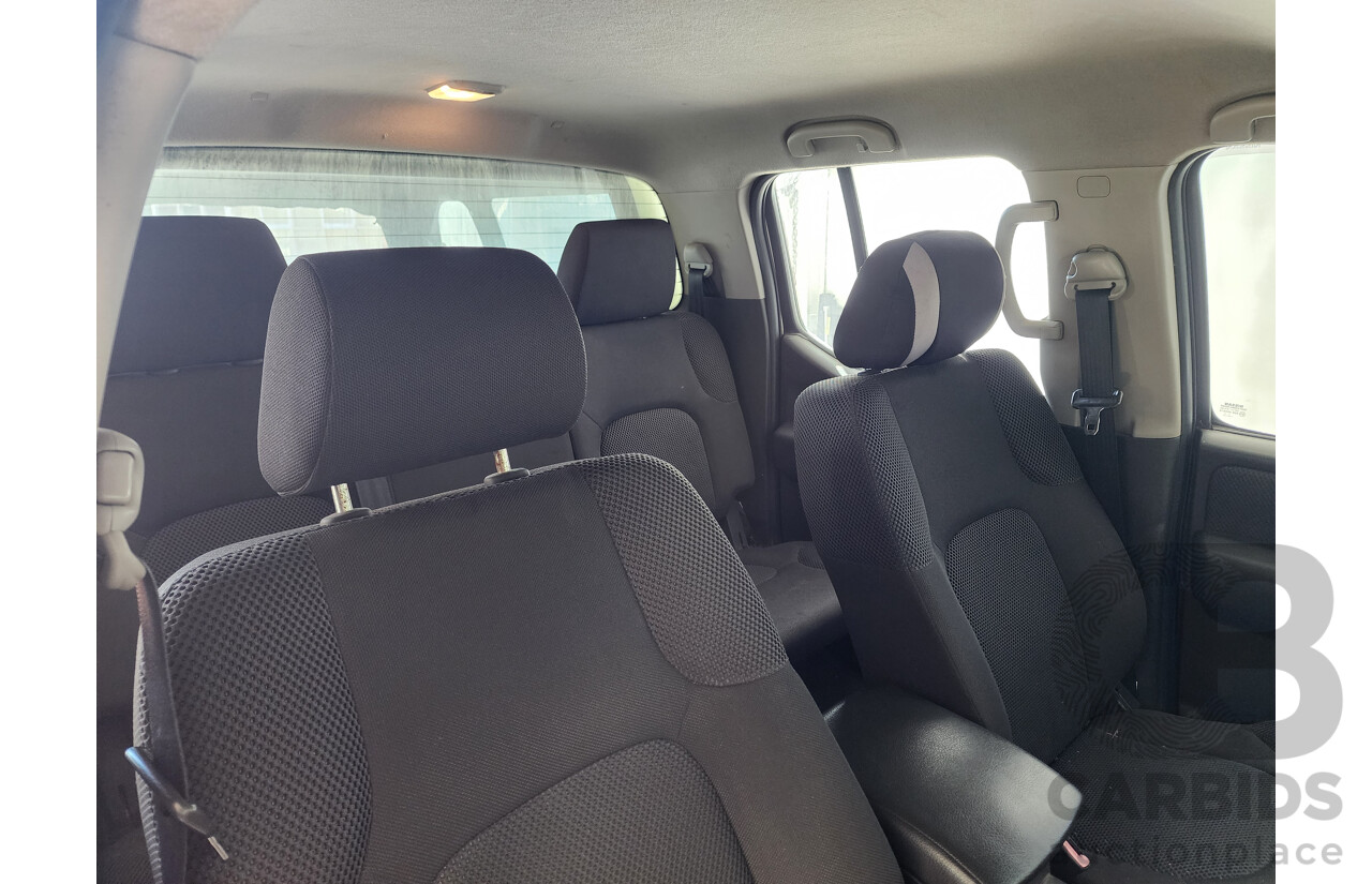 03/2008 Nissan Navara ST-X (4x4) D40 Dual Cab P/Up White 2.5L