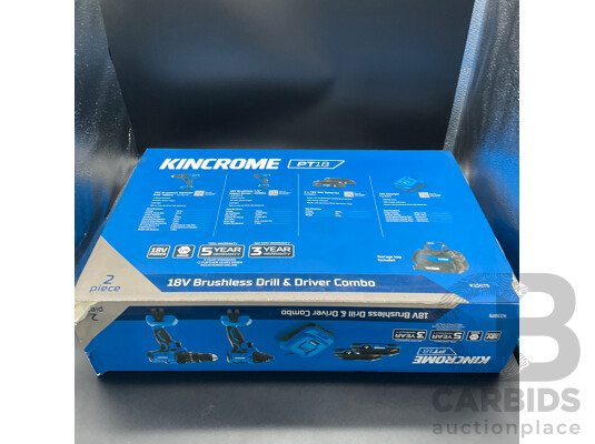 KINCROME PT18 18V Drill & Driver Combo (K23075)