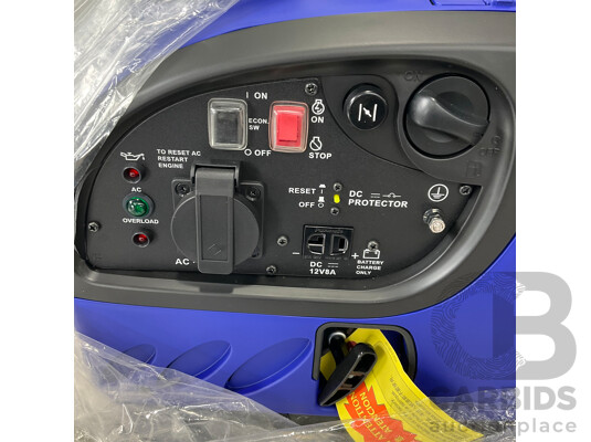 YAMAHA (EF1000IS) 1kVA Portable Petrol Invertor Silent Generator
