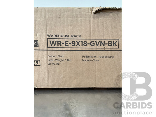 GIANTZ Warehouse Rack (WR-E-9X18-GVN-BK)