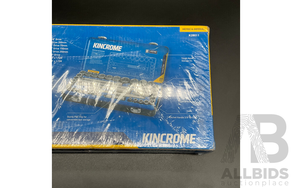 KINCROME (K28011) 39-Piece 3/8
