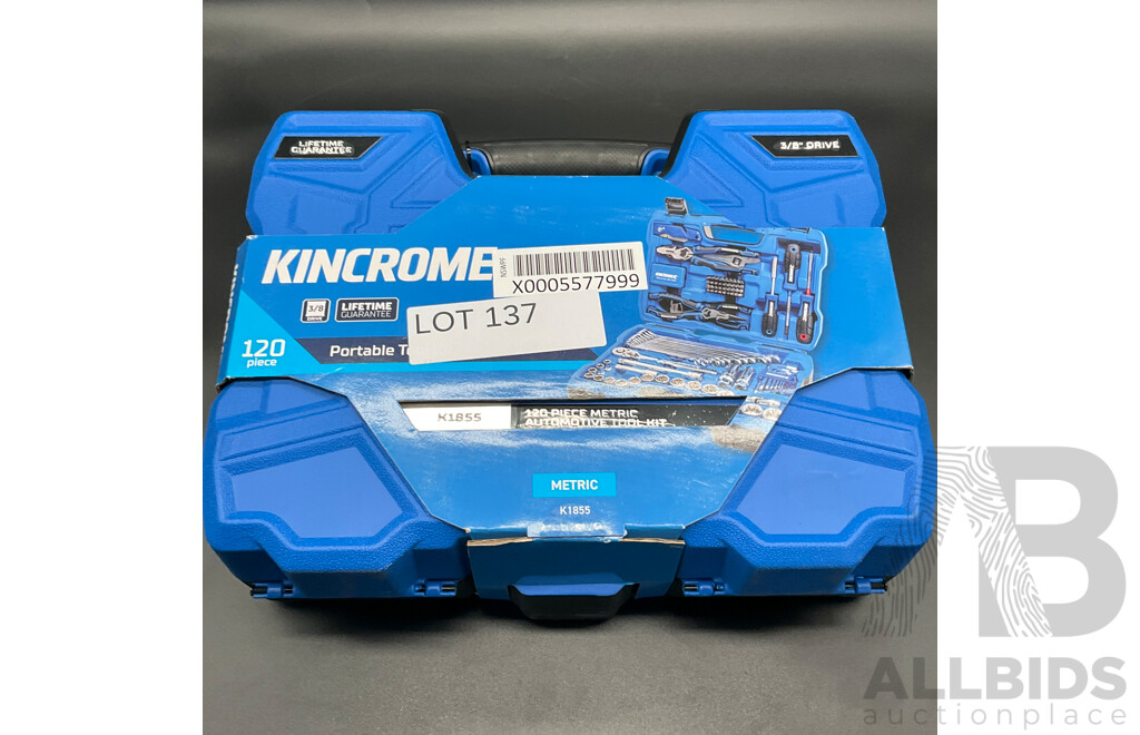 KINCROME (K1855) 120-Piece 3/8