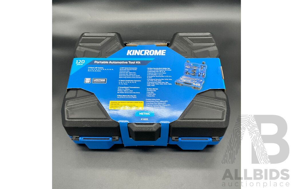 KINCROME (K1855) 120-Piece 3/8