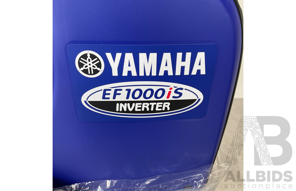 YAMAHA (EF1000IS) 1kVA Portable Petrol Invertor Silent Generator