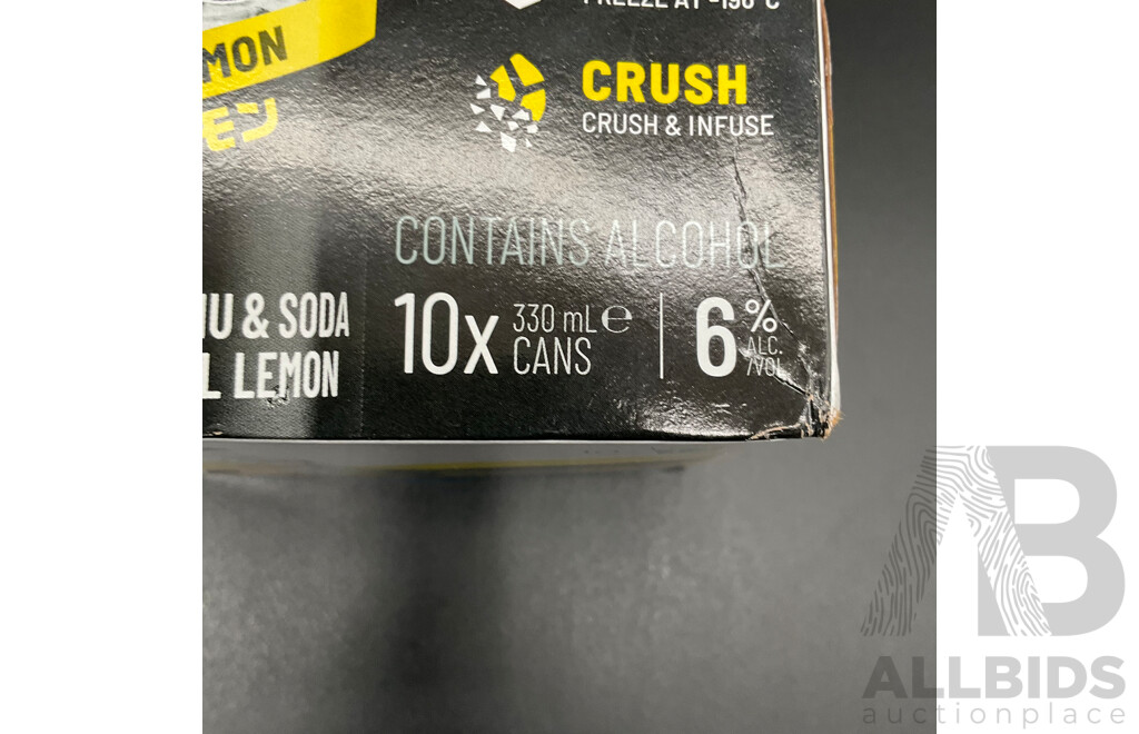 SUNTORY -196 DOUBLE LEMON 330mL (10pack) - LOT of 2
