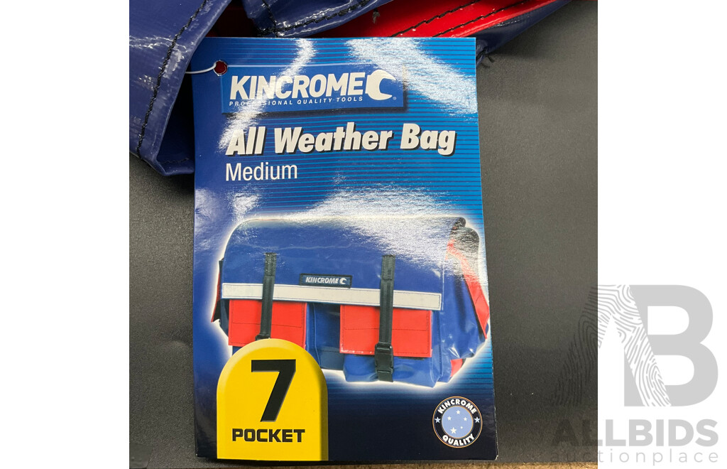 KINCROME All Weather Bag Heavy Duty - 7 Pocket Medium (K7020)