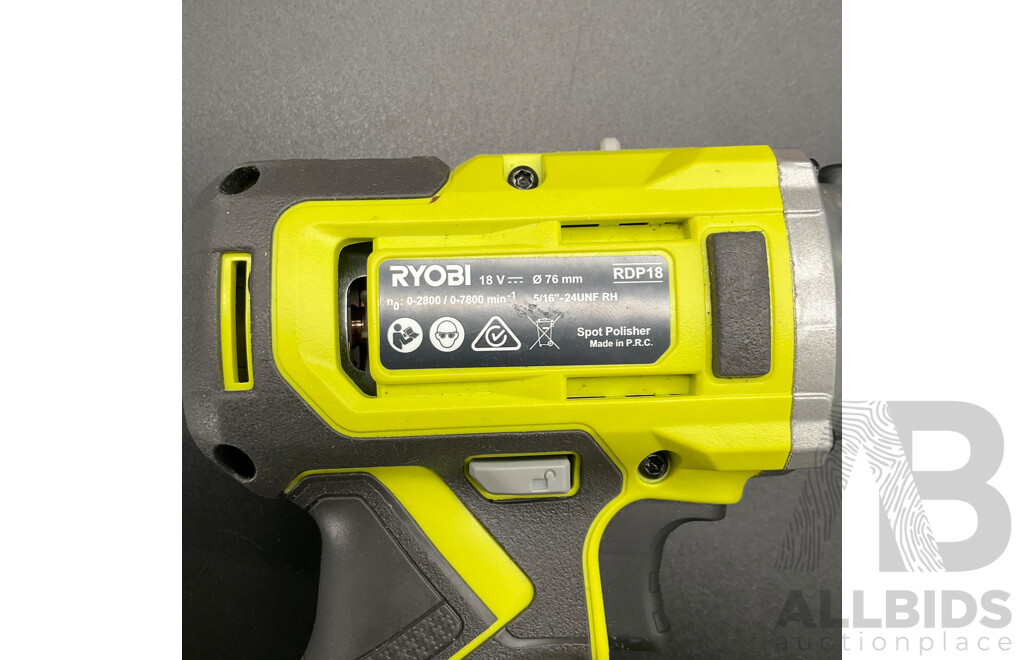 ASSORTMENT of Cordless Power Tools & Accessories (RYOBI, AEG)
