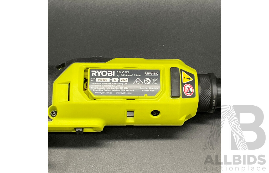 ASSORTMENT of Cordless Power Tools & Accessories (RYOBI, AEG)