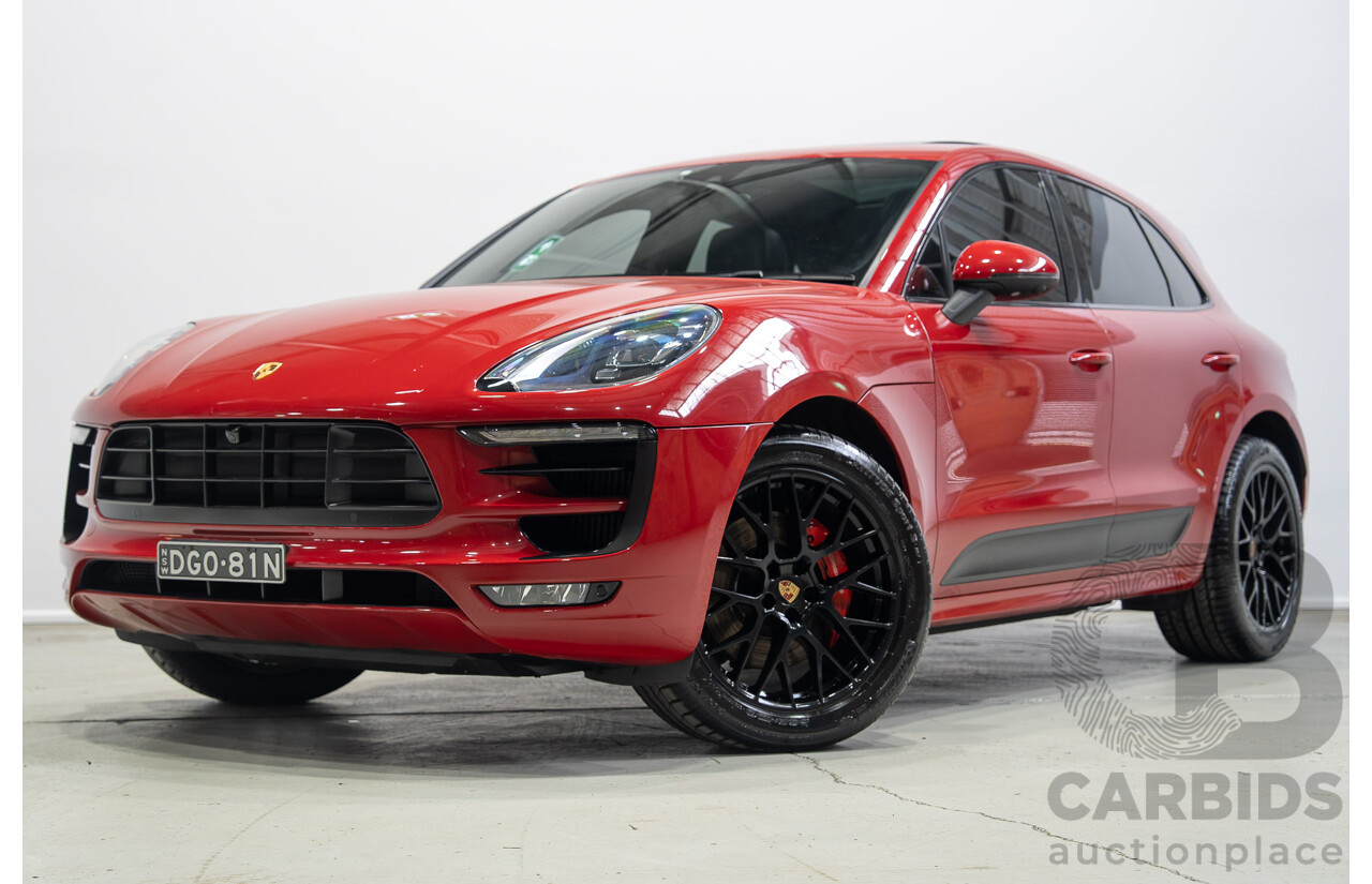 05/2016 Porsche Macan GTS (AWD) 95B MY17 4d Wagon Red Twin Turbo V6 3.0L