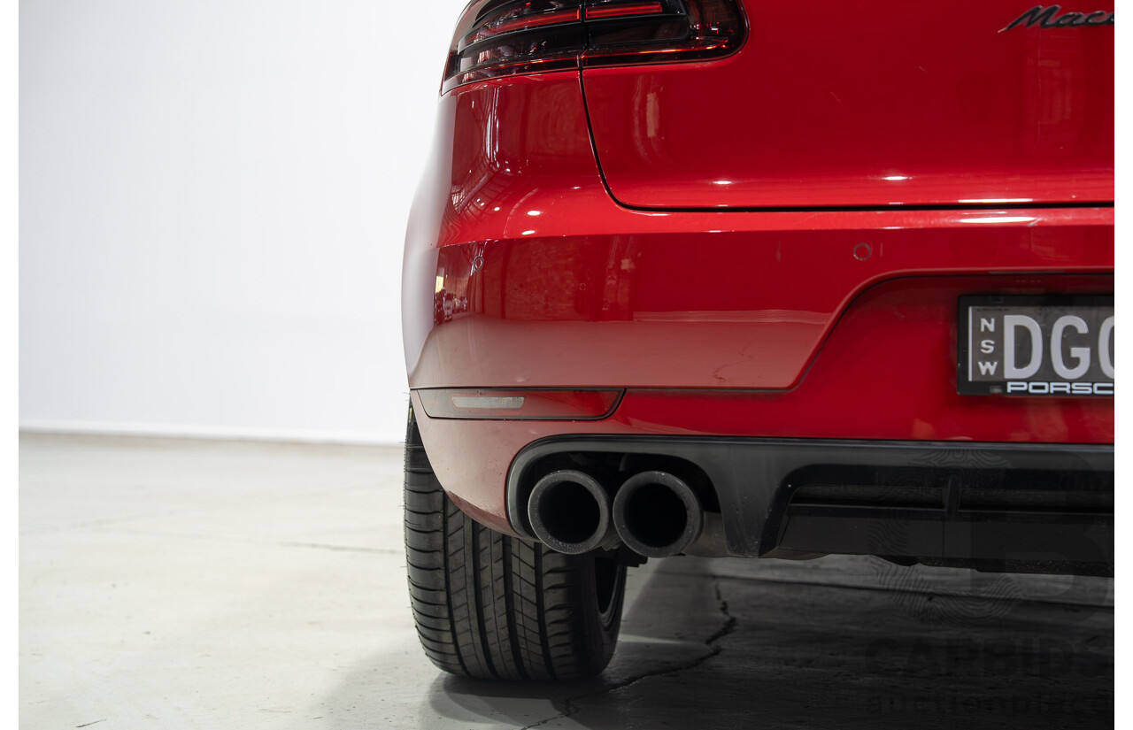 05/2016 Porsche Macan GTS (AWD) 95B MY17 4d Wagon Red Twin Turbo V6 3.0L