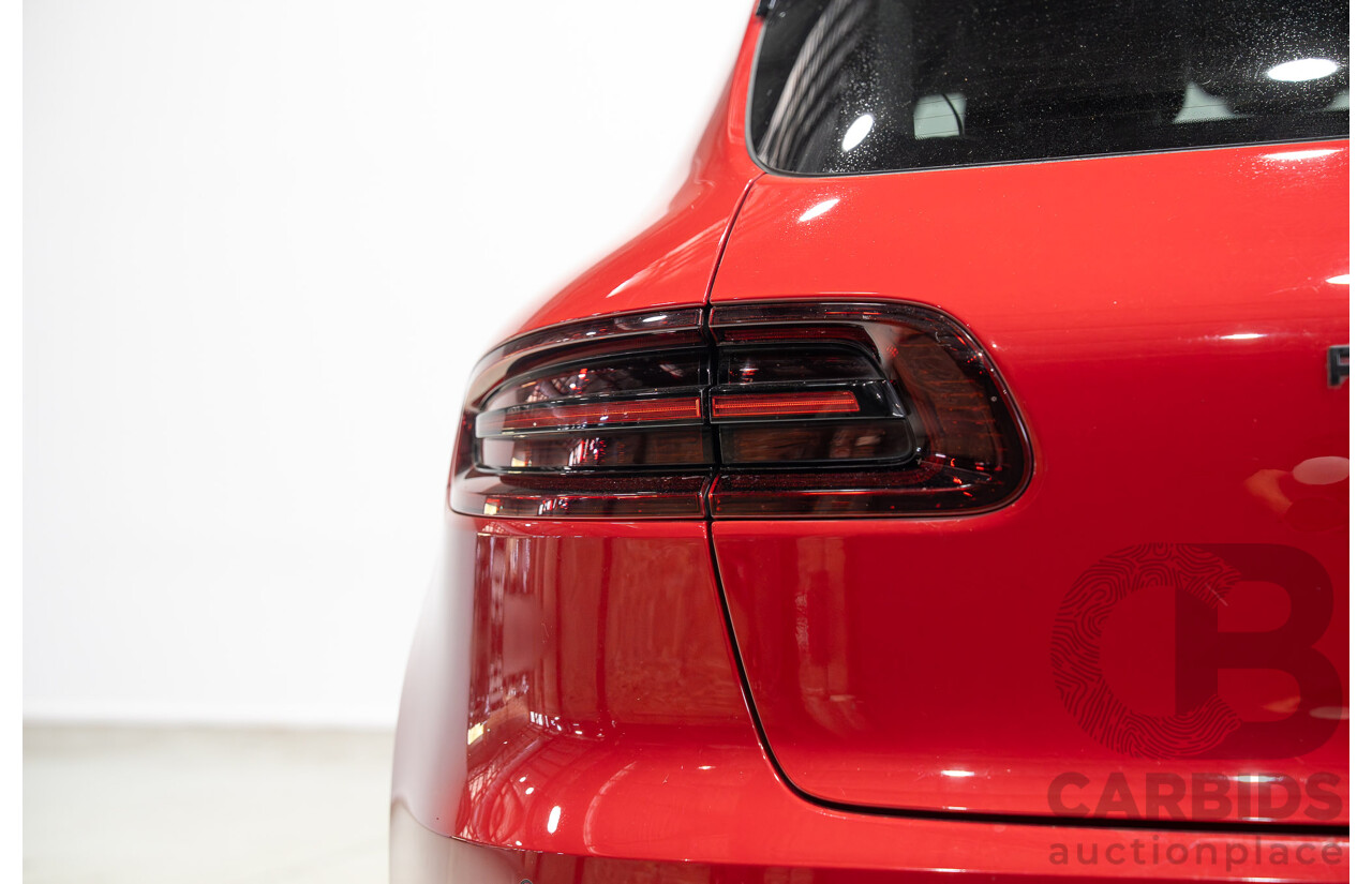 05/2016 Porsche Macan GTS (AWD) 95B MY17 4d Wagon Red Twin Turbo V6 3.0L