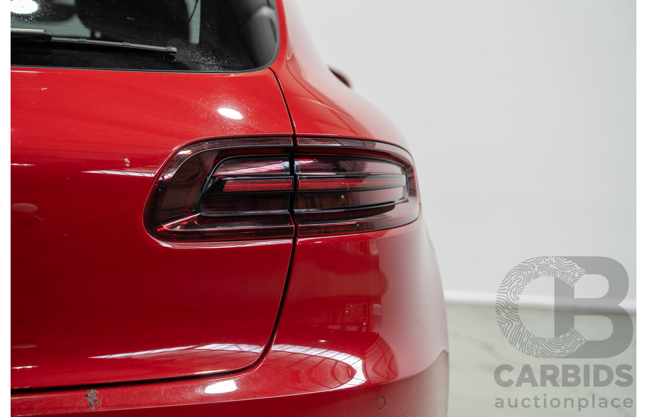 05/2016 Porsche Macan GTS (AWD) 95B MY17 4d Wagon Red Twin Turbo V6 3.0L