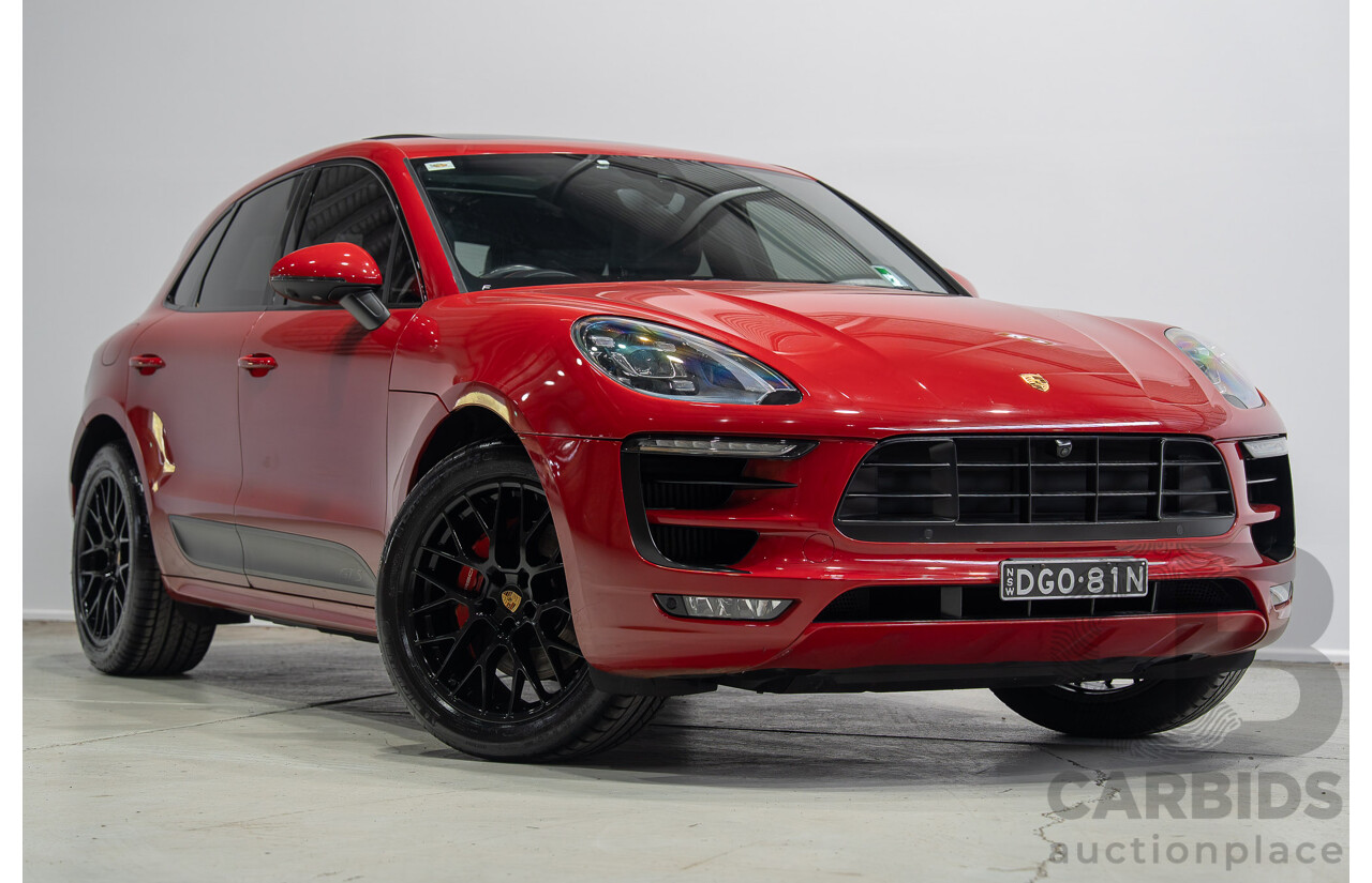 05/2016 Porsche Macan GTS (AWD) 95B MY17 4d Wagon Red Twin Turbo V6 3.0L