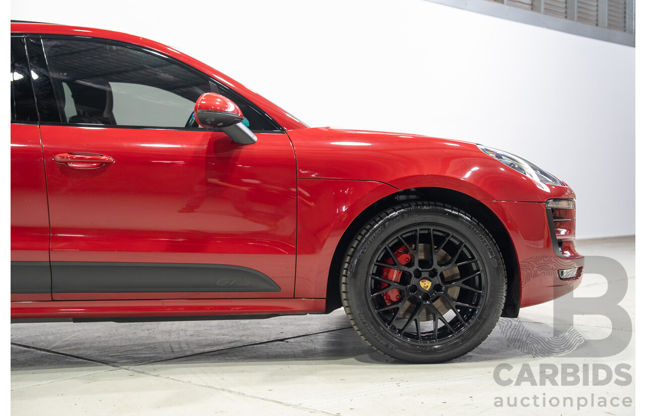 05/2016 Porsche Macan GTS (AWD) 95B MY17 4d Wagon Red Twin Turbo V6 3.0L