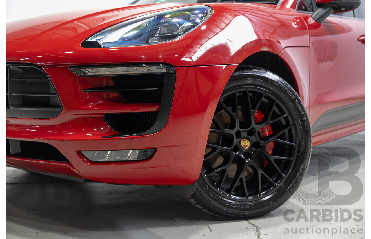 05/2016 Porsche Macan GTS (AWD) 95B MY17 4d Wagon Red Twin Turbo V6 3.0L