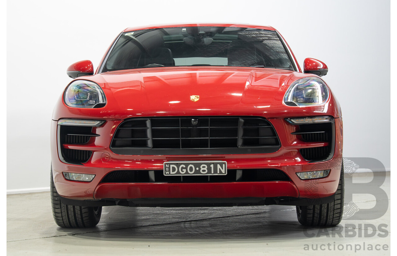 05/2016 Porsche Macan GTS (AWD) 95B MY17 4d Wagon Red Twin Turbo V6 3.0L