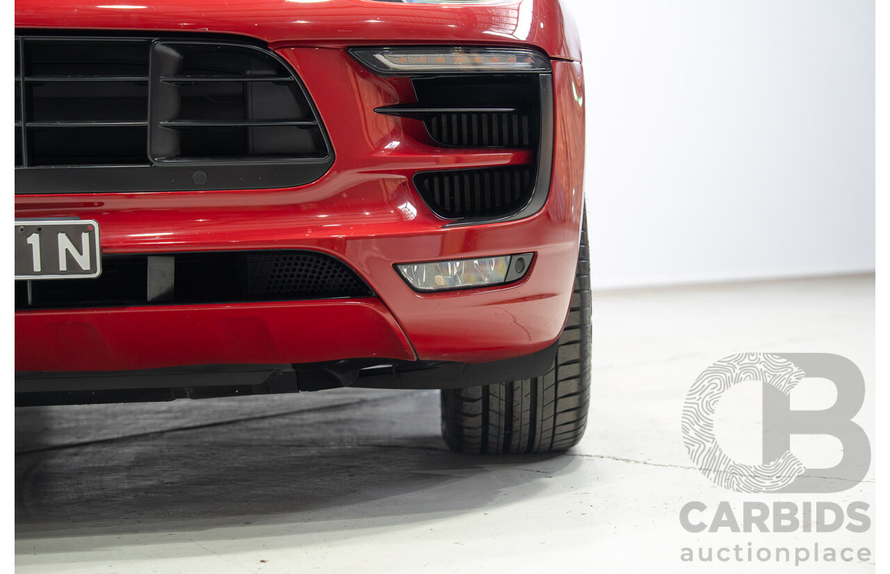 05/2016 Porsche Macan GTS (AWD) 95B MY17 4d Wagon Red Twin Turbo V6 3.0L