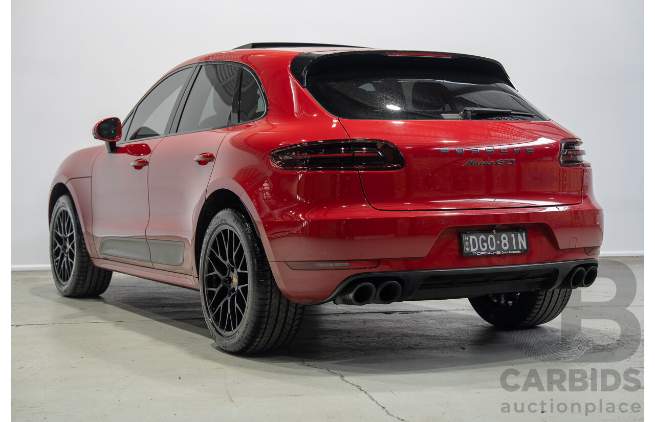 05/2016 Porsche Macan GTS (AWD) 95B MY17 4d Wagon Red Twin Turbo V6 3.0L