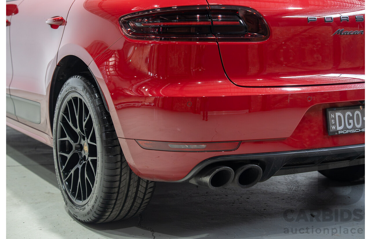 05/2016 Porsche Macan GTS (AWD) 95B MY17 4d Wagon Red Twin Turbo V6 3.0L