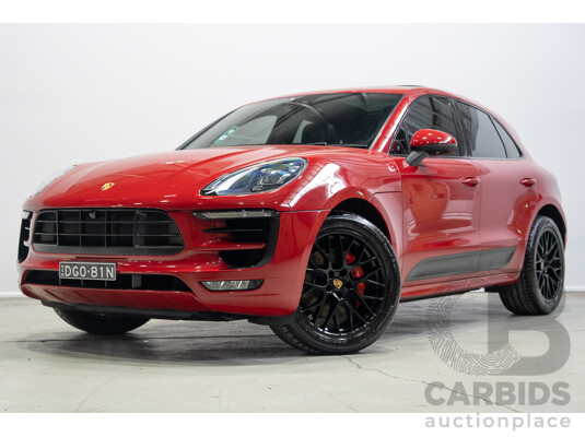 05/2016 Porsche Macan GTS (AWD) 95B MY17 4d Wagon Red Twin Turbo V6 3.0L