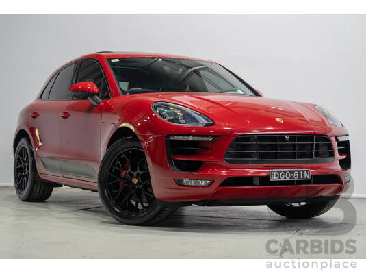 05/2016 Porsche Macan GTS (AWD) 95B MY17 4d Wagon Red Twin Turbo V6 3.0L