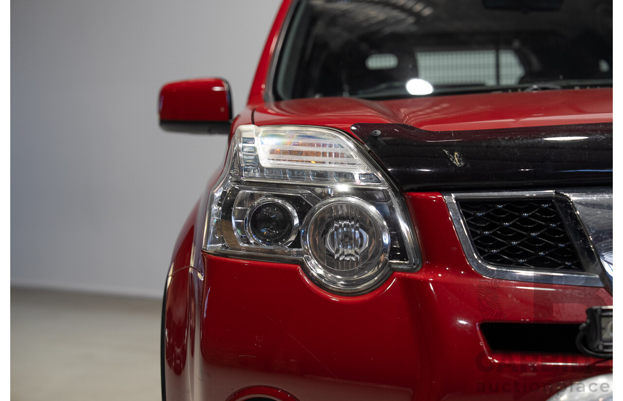 06/2013 Nissan X-Trail ST-L (4x4) T31 Series 5 4d Wagon Red 2.5L