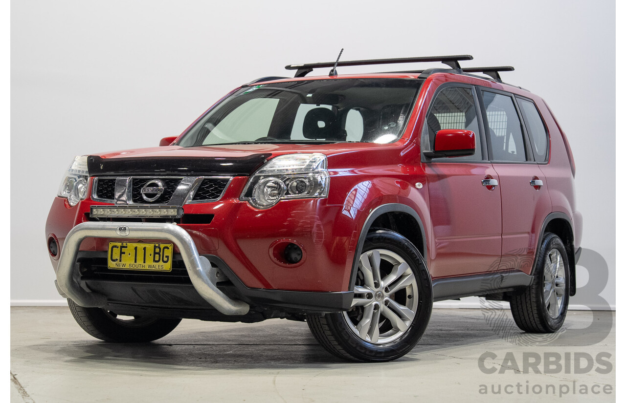 06/2013 Nissan X-Trail ST-L (4x4) T31 Series 5 4d Wagon Red 2.5L