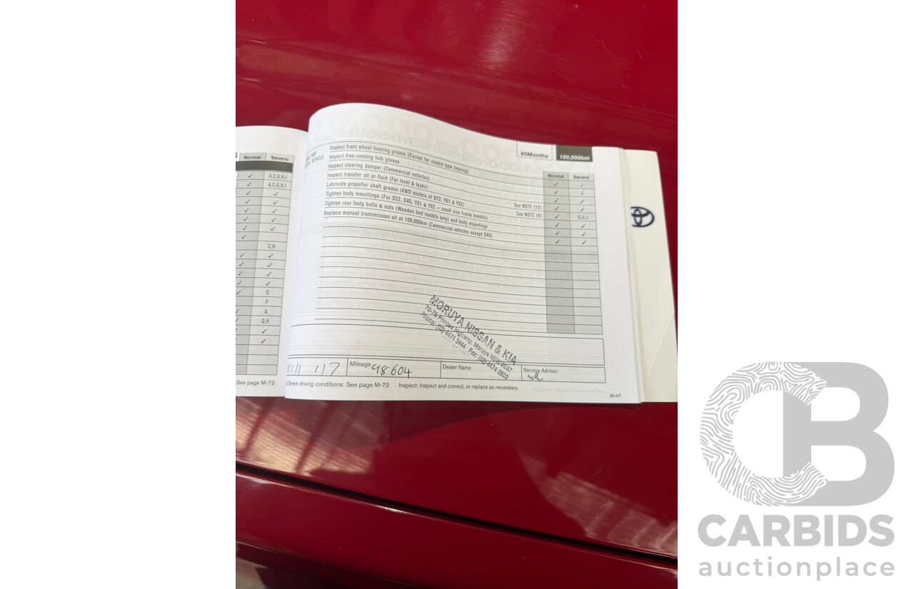 06/2013 Nissan X-Trail ST-L (4x4) T31 Series 5 4d Wagon Red 2.5L
