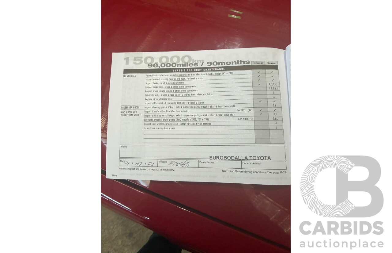 06/2013 Nissan X-Trail ST-L (4x4) T31 Series 5 4d Wagon Red 2.5L