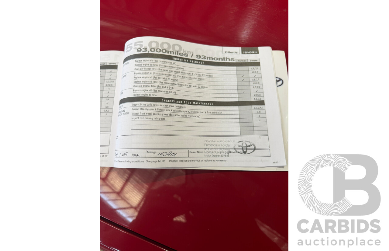06/2013 Nissan X-Trail ST-L (4x4) T31 Series 5 4d Wagon Red 2.5L
