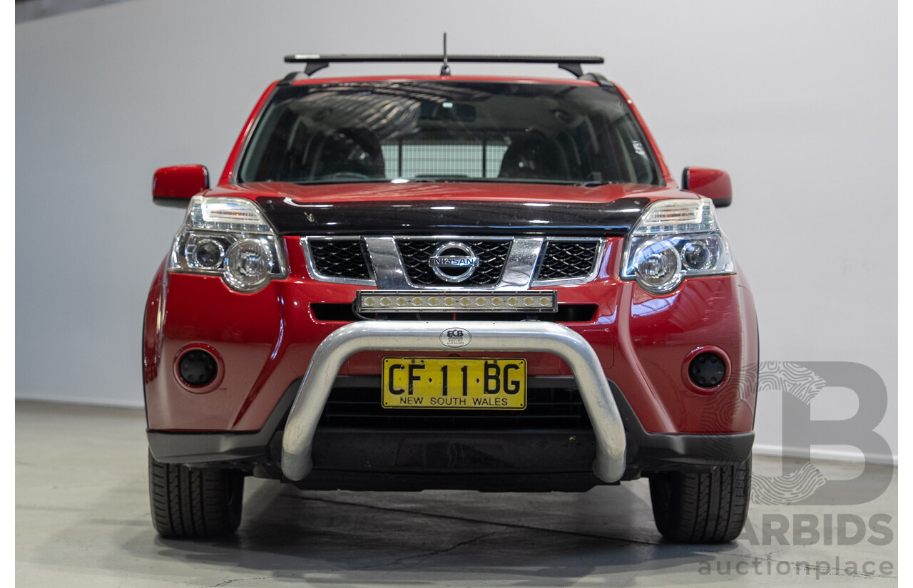 06/2013 Nissan X-Trail ST-L (4x4) T31 Series 5 4d Wagon Red 2.5L