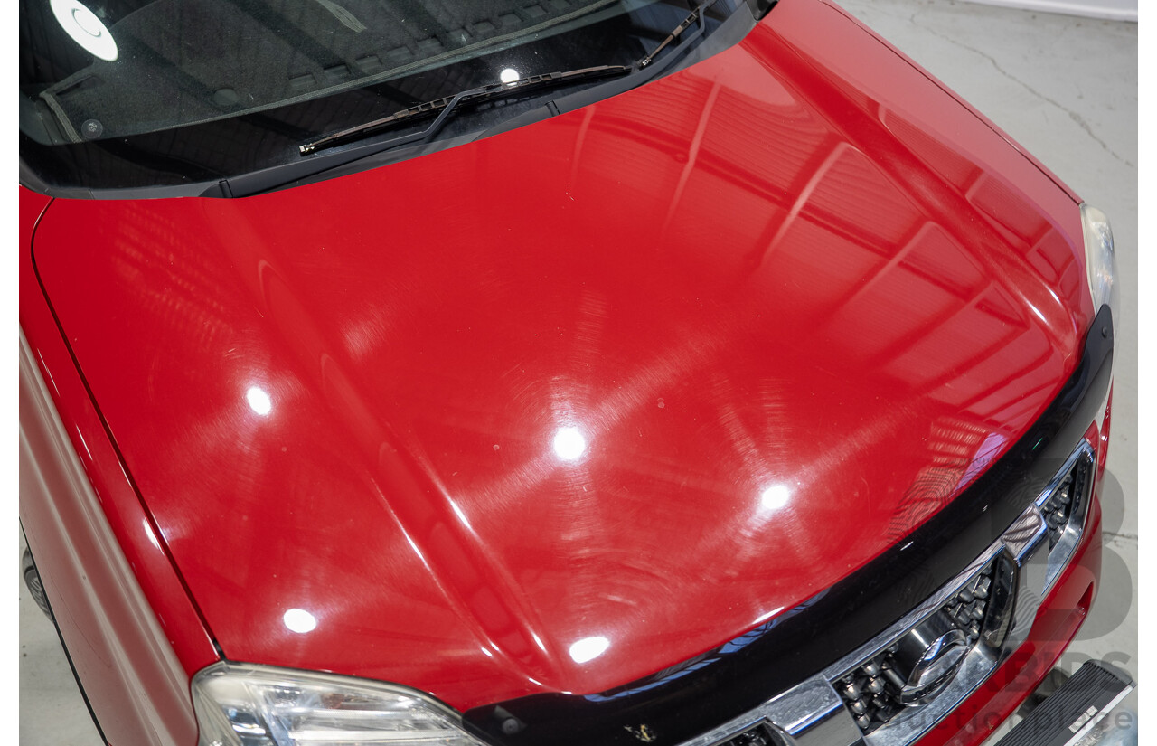 06/2013 Nissan X-Trail ST-L (4x4) T31 Series 5 4d Wagon Red 2.5L