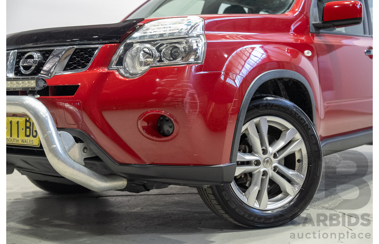 06/2013 Nissan X-Trail ST-L (4x4) T31 Series 5 4d Wagon Red 2.5L