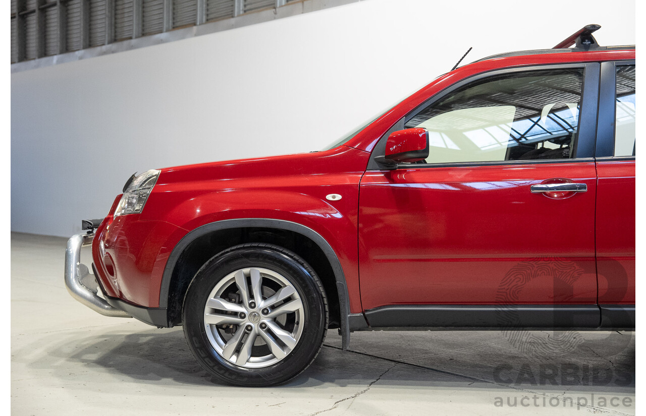06/2013 Nissan X-Trail ST-L (4x4) T31 Series 5 4d Wagon Red 2.5L