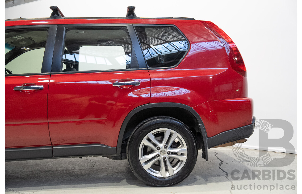06/2013 Nissan X-Trail ST-L (4x4) T31 Series 5 4d Wagon Red 2.5L