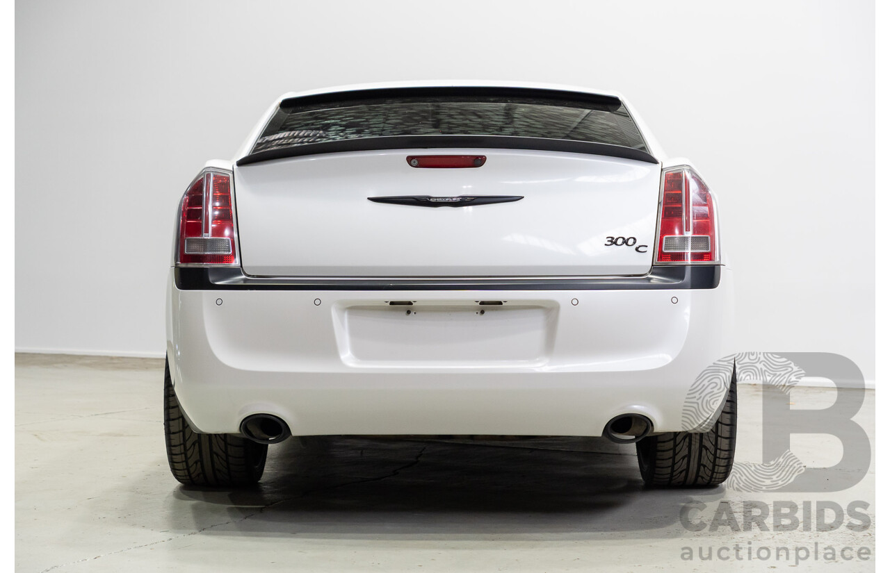 04/2013 Chrysler 300 C MY12 4d Sedan White 3.0L V6