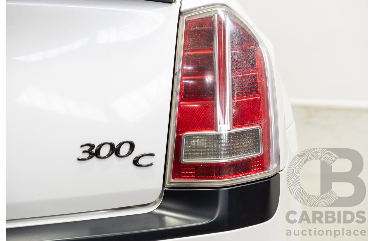 04/2013 Chrysler 300 C MY12 4d Sedan White 3.0L V6
