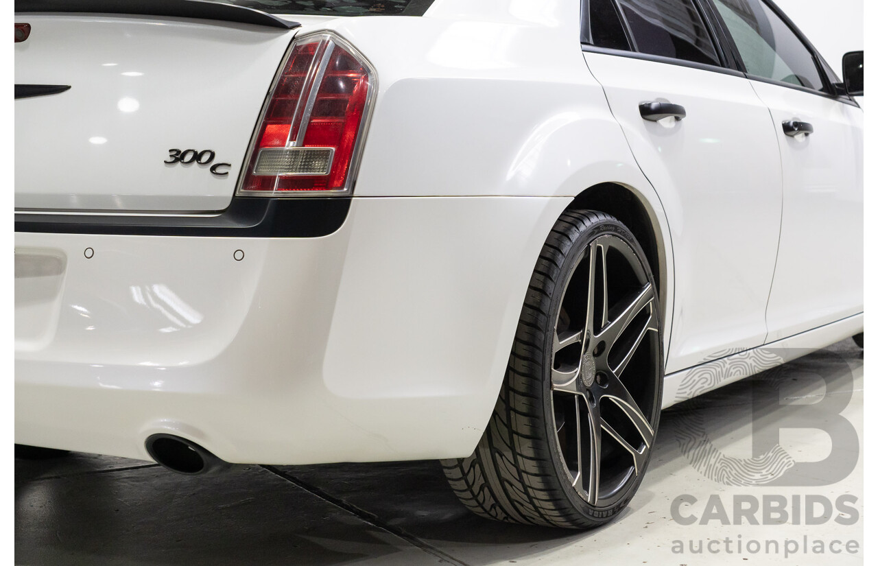 04/2013 Chrysler 300 C MY12 4d Sedan White 3.0L V6
