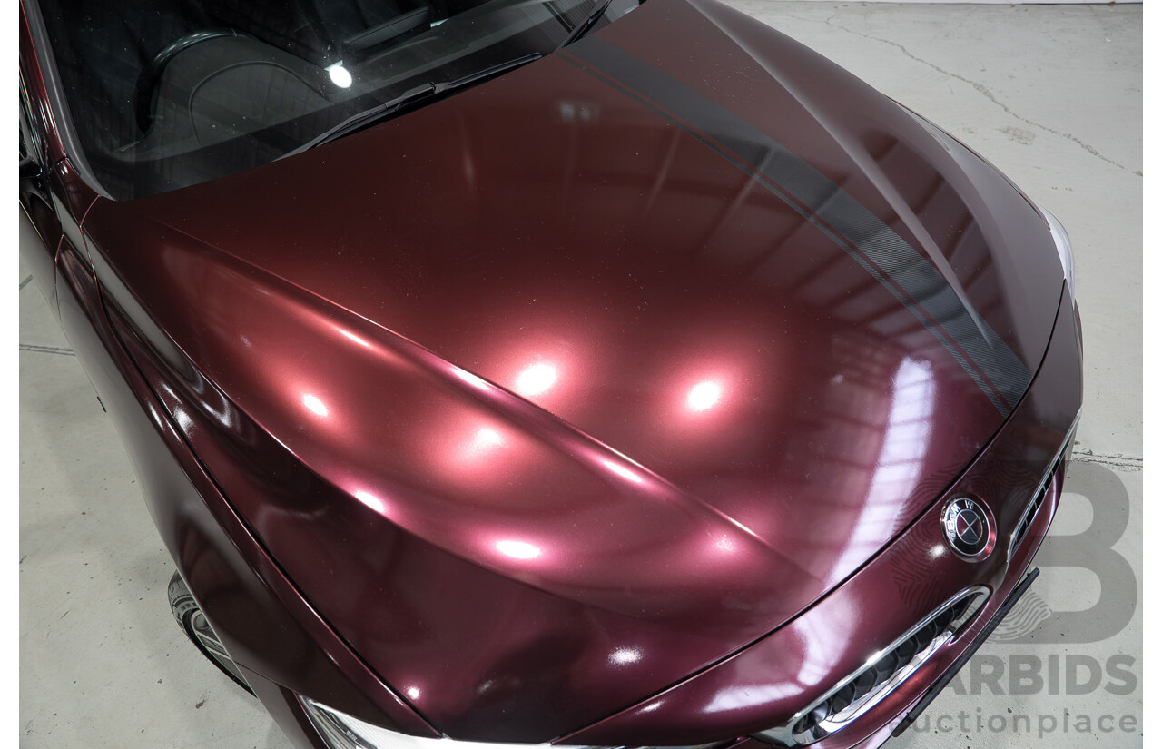 09/2014 BMW 4 Series 420i M Sport F36 Mineral Grey Metallic (Wrapped in Purple Metallic) Turbo 2.0L
