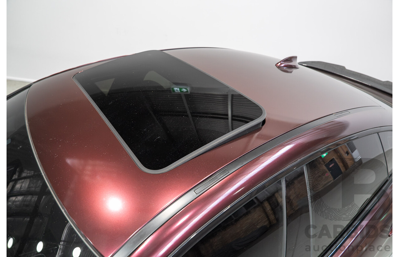 09/2014 BMW 4 Series 420i M Sport F36 Mineral Grey Metallic (Wrapped in Purple Metallic) Turbo 2.0L
