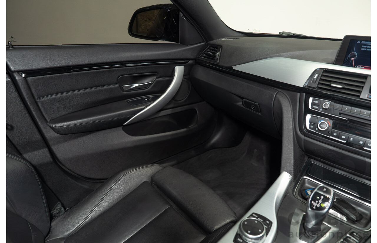 09/2014 BMW 4 Series 420i M Sport F36 Mineral Grey Metallic (Wrapped in Purple Metallic) Turbo 2.0L
