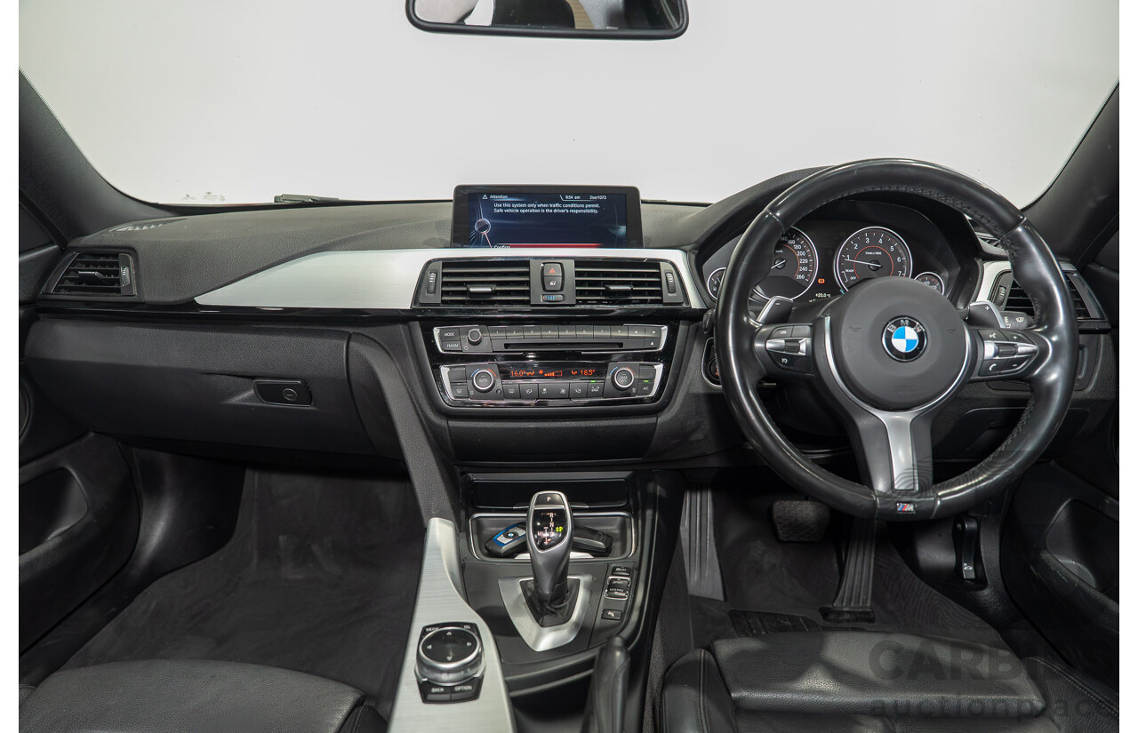 09/2014 BMW 4 Series 420i M Sport F36 Mineral Grey Metallic (Wrapped in Purple Metallic) Turbo 2.0L