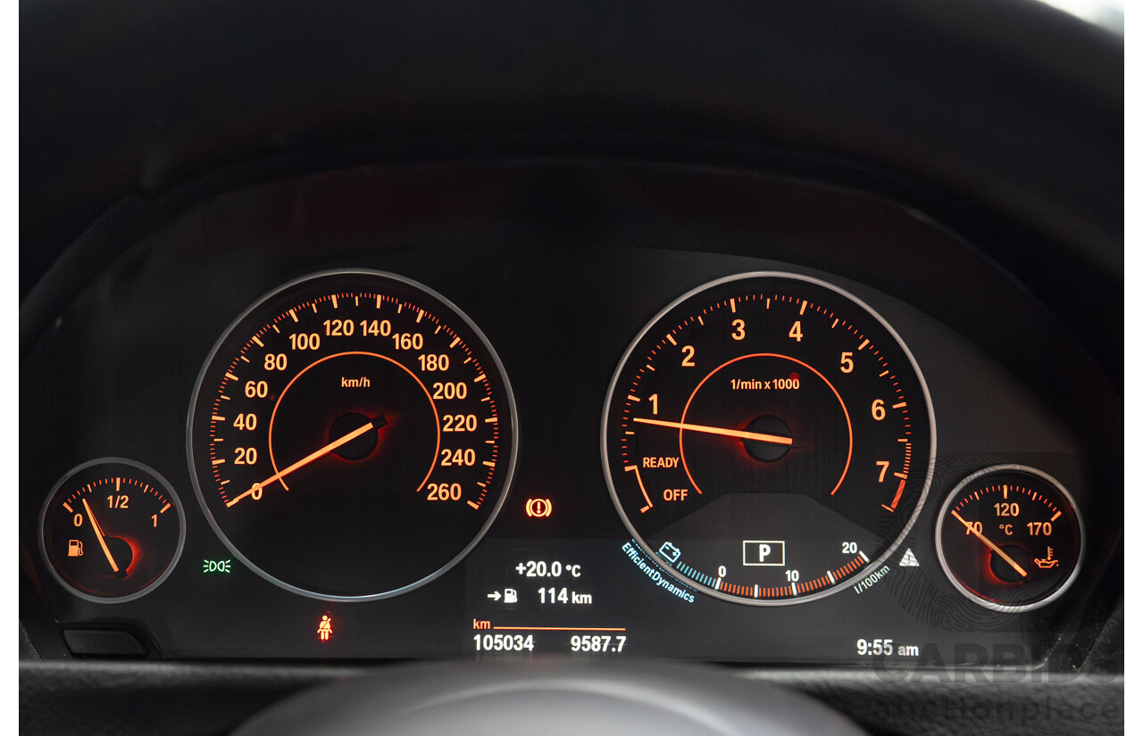 09/2014 BMW 4 Series 420i M Sport F36 Mineral Grey Metallic (Wrapped in Purple Metallic) Turbo 2.0L
